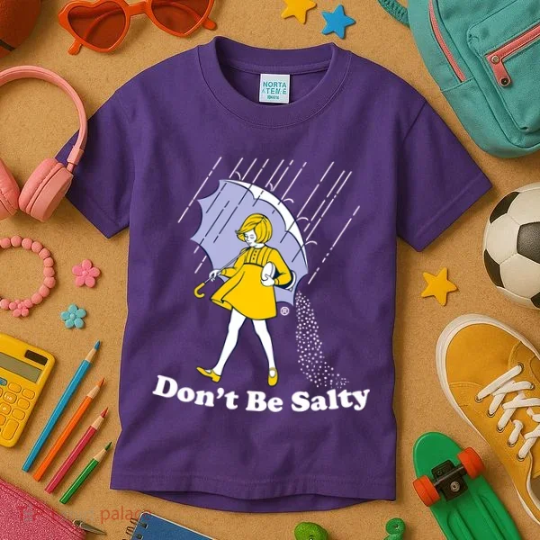 Funny Don't Be Salty Kids T-Shirt