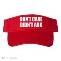 Funny Don't Care Didn't Ask Visor thumb 0