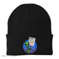 Funny Don't Take Me to Your Leader Alien Beanie thumb 0