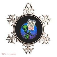 Funny Don't Take Me to Your Leader Alien Ornament thumb 0