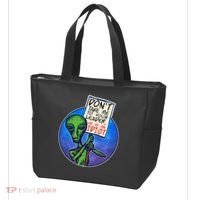 Funny Don't Take Me to Your Leader Alien Tote Bag thumb 3