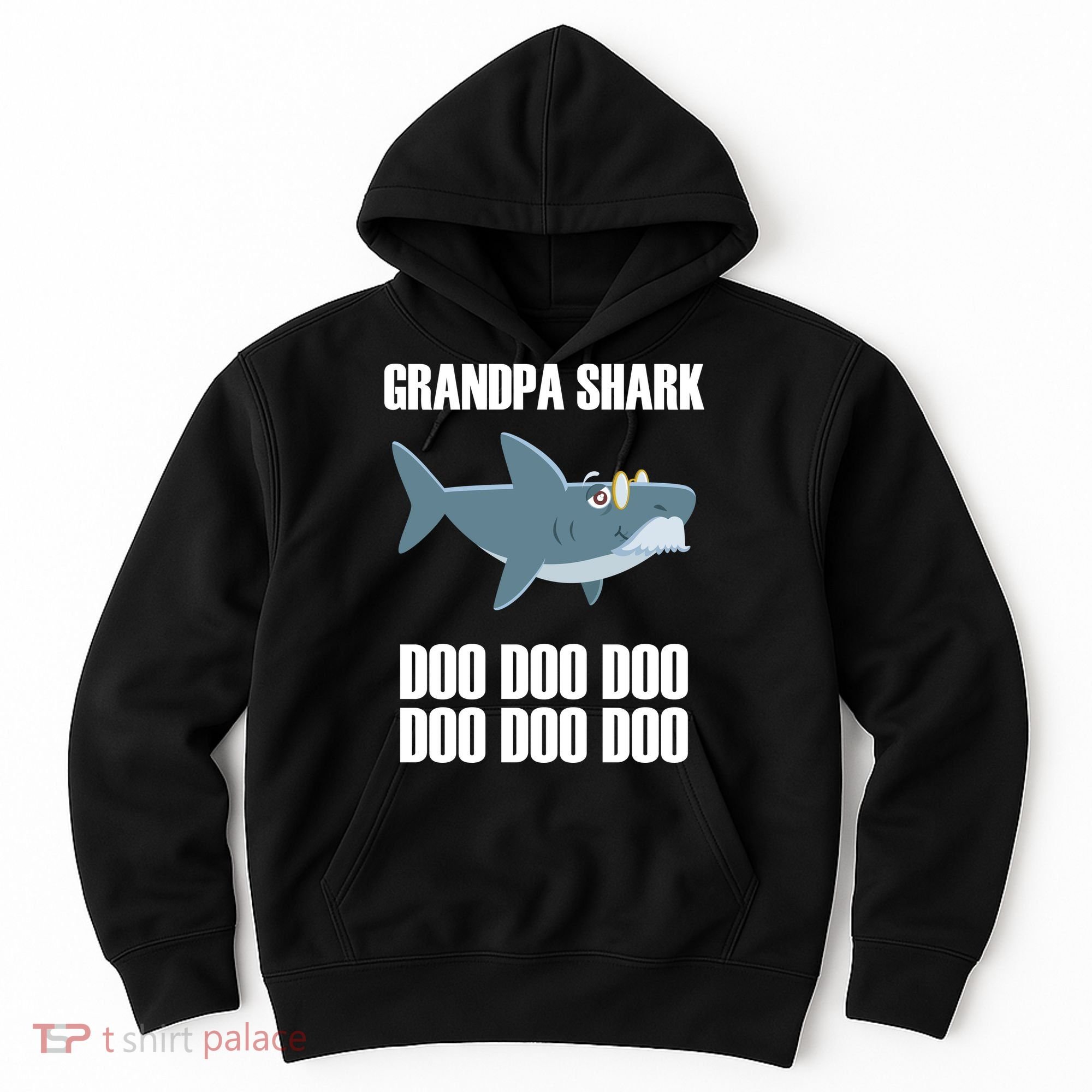 Funny Doo Grandpa Shark Hoodie