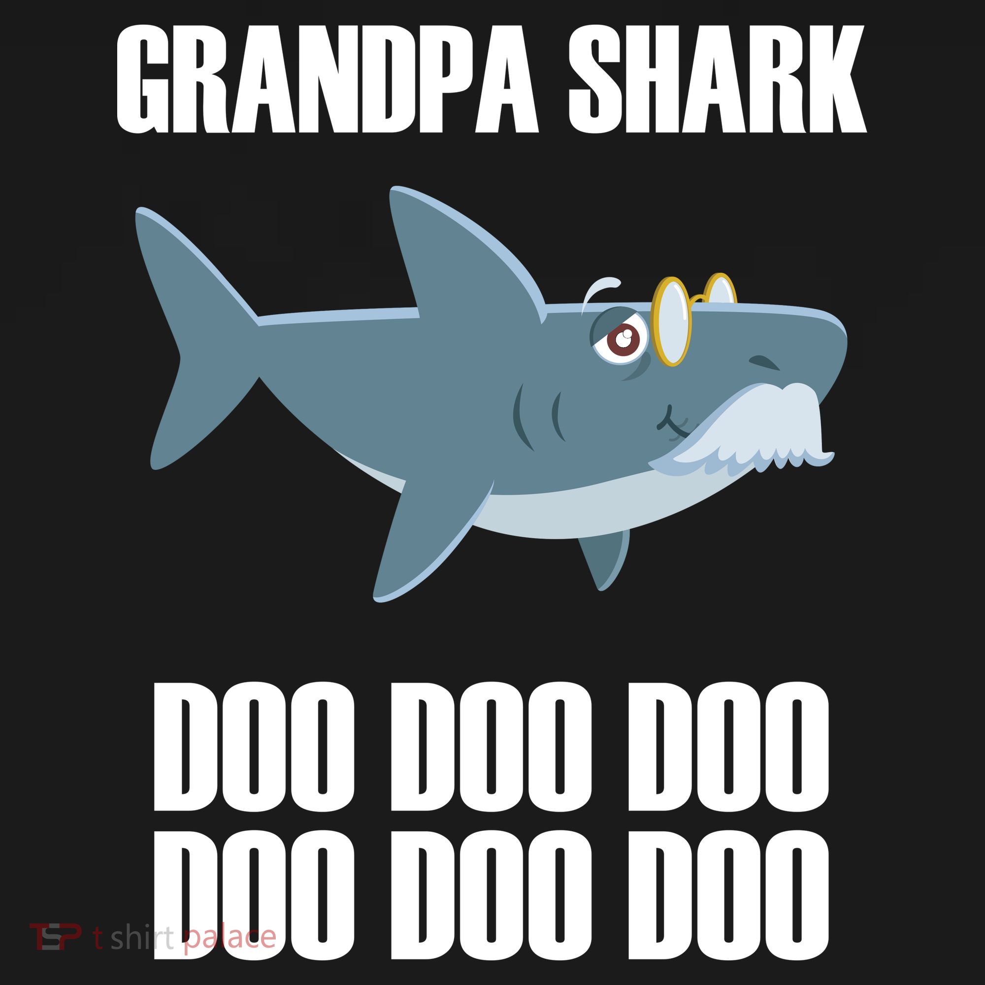 Funny Doo Grandpa Shark Hoodie