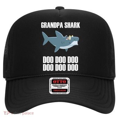 Funny Doo Grandpa Shark Hat