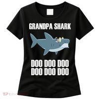 Funny Doo Grandpa Shark Women's T-Shirt thumb 0