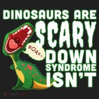 Funny Down Syndrome Awareness Dinosaurs Women's Sweatshirt thumb 2