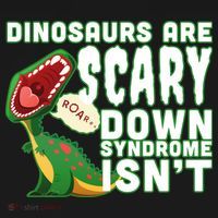 Funny Down Syndrome Awareness Dinosaurs USA-Made Doggie Bandana thumb 2