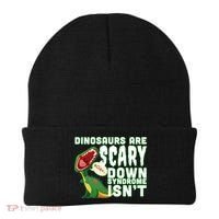 Funny Down Syndrome Awareness Dinosaurs Beanie thumb 0