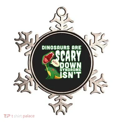 Funny Down Syndrome Awareness Dinosaurs Ornament