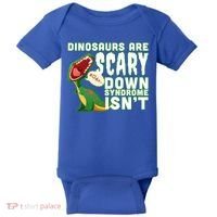 Funny Down Syndrome Awareness Dinosaurs Baby Bodysuit thumb 0