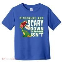 Funny Down Syndrome Awareness Dinosaurs Toddler T-Shirt thumb 0