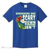 Funny Down Syndrome Awareness Dinosaurs Kids T-Shirt thumb 0