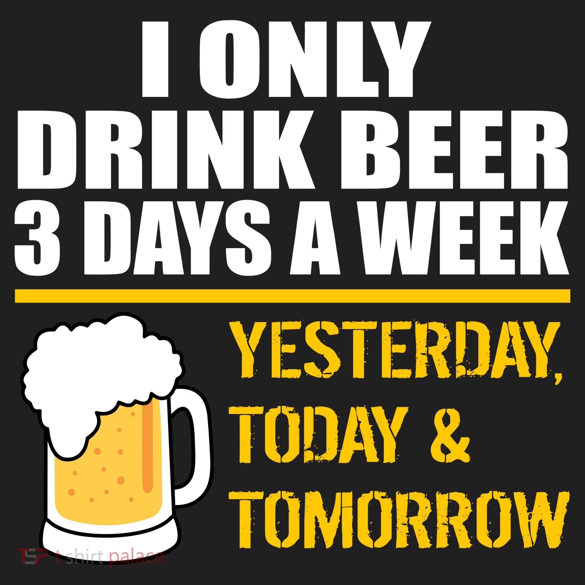 Funny Drink Beer 3 Days a Week Beanie