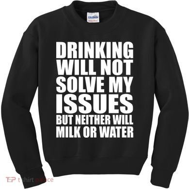 Funny Drinking Kids Sweatshirt