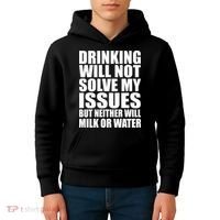 Funny Drinking Kids Hoodie thumb 4