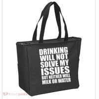 Funny Drinking Tote Bag thumb 2