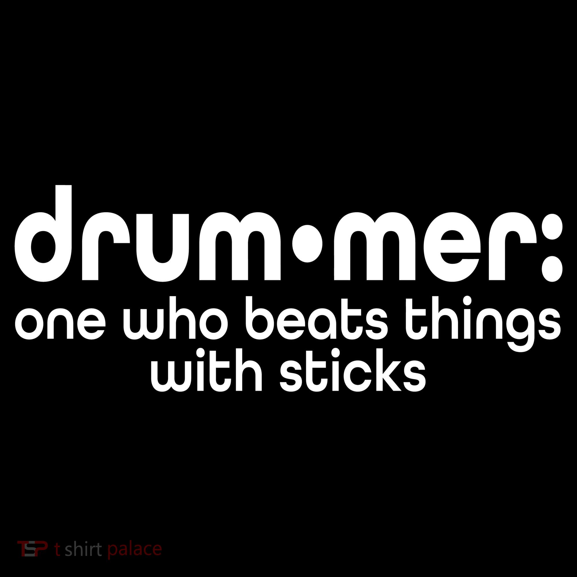 Funny Drummer Definition Beats With Sticks Ornament