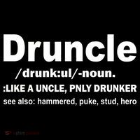 Funny Drunk Uncle Druncle Definition Backpack thumb 2