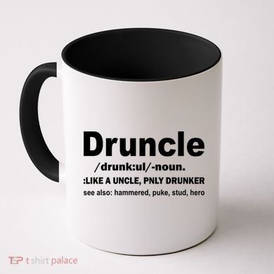 Funny Drunk Uncle Druncle Definition Coffee Mug