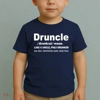 Funny Drunk Uncle Druncle Definition Toddler T-Shirt thumb 2
