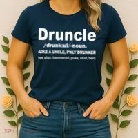 Funny Drunk Uncle Druncle Definition Women's T-Shirt thumb 2
