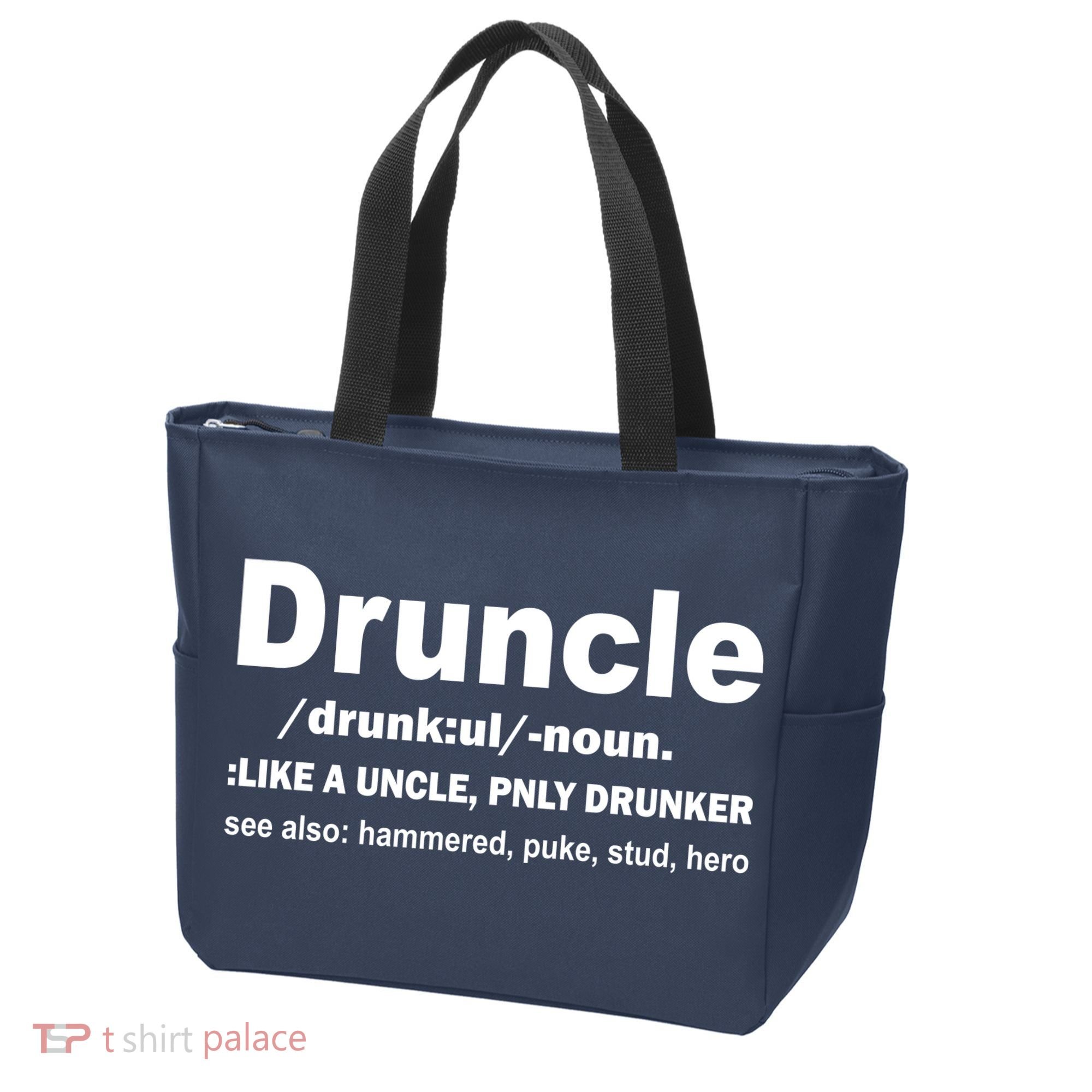 Funny Drunk Uncle Druncle Definition Tote Bag