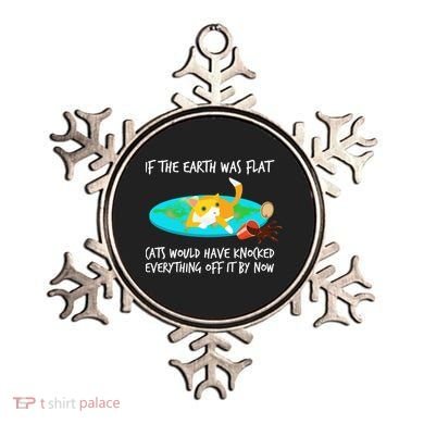 Funny Earth Cat Ornament