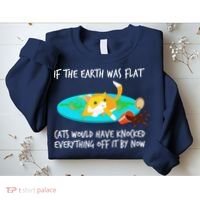 Funny Earth Cat Sweatshirt thumb 2