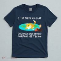 Funny Earth Cat T-Shirt thumb 5