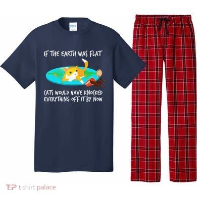 Funny Earth Cat Pajama Set