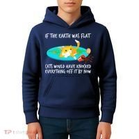 Funny Earth Cat Kids Hoodie thumb 4
