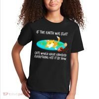 Funny Earth Cat Kids T-Shirt thumb 2