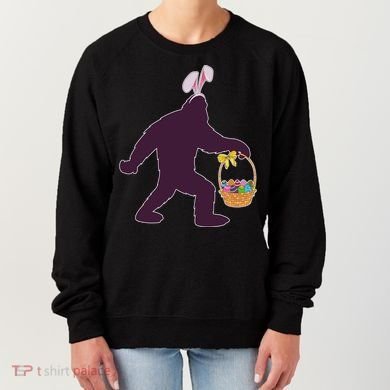 Funny Easter Bunny Eared Bigfoot Sasquatch  Women's Sweatshirt