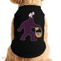 Funny Easter Bunny Eared Bigfoot Sasquatch  Doggie Tank thumb 0