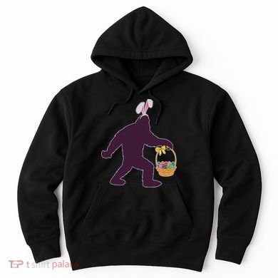 Funny Easter Bunny Eared Bigfoot Sasquatch  Hoodie