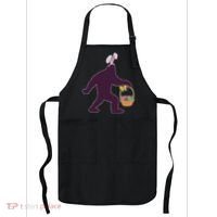 Funny Easter Bunny Eared Bigfoot Sasquatch  Apron thumb 0