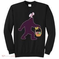 Funny Easter Bunny Eared Bigfoot Sasquatch  Sweatshirt thumb 0