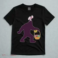 Funny Easter Bunny Eared Bigfoot Sasquatch  T-Shirt thumb 5