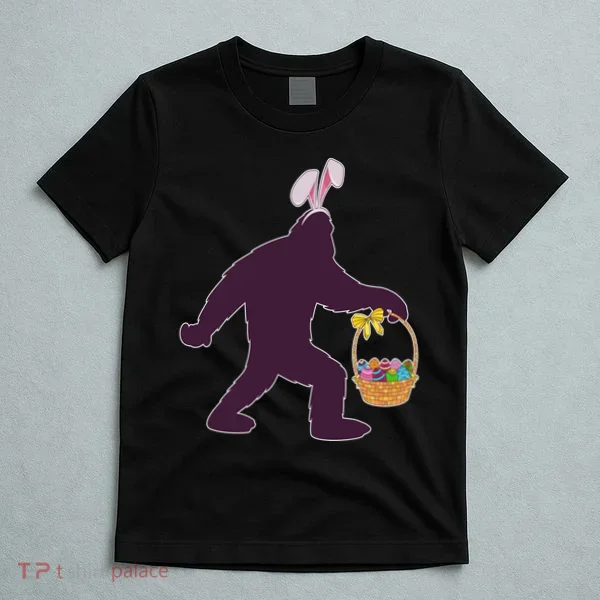 Funny Easter Bunny Eared Bigfoot Sasquatch  T-Shirt
