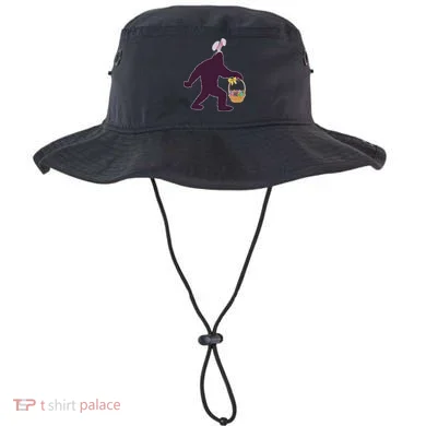 Funny Easter Bunny Eared Bigfoot Sasquatch  Bucket Hat
