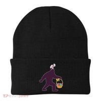 Funny Easter Bunny Eared Bigfoot Sasquatch  Beanie thumb 0