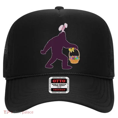 Funny Easter Bunny Eared Bigfoot Sasquatch Hat
