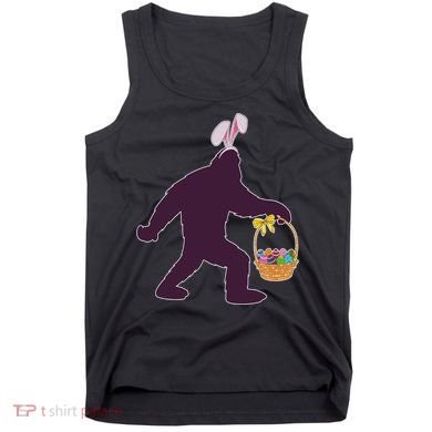 Funny Easter Bunny Eared Bigfoot Sasquatch  Tank Top
