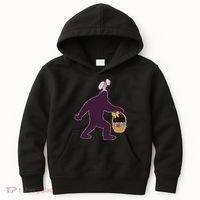 Funny Easter Bunny Eared Bigfoot Sasquatch  Kids Hoodie thumb 0
