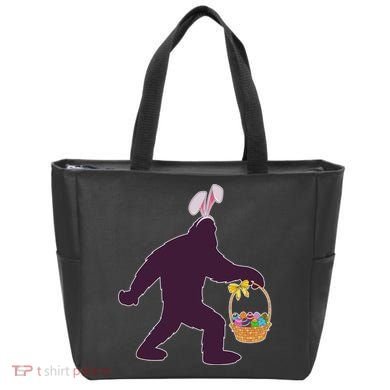 Funny Easter Bunny Eared Bigfoot Sasquatch  Tote Bag