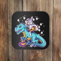 Funny Easter Bunny Riding T-Rex Coaster thumb 0