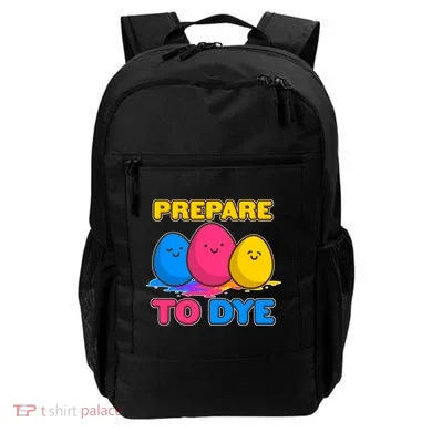 Funny Easter Prepare To Dye Backpack