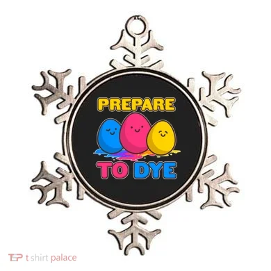 Funny Easter Prepare To Dye Ornament