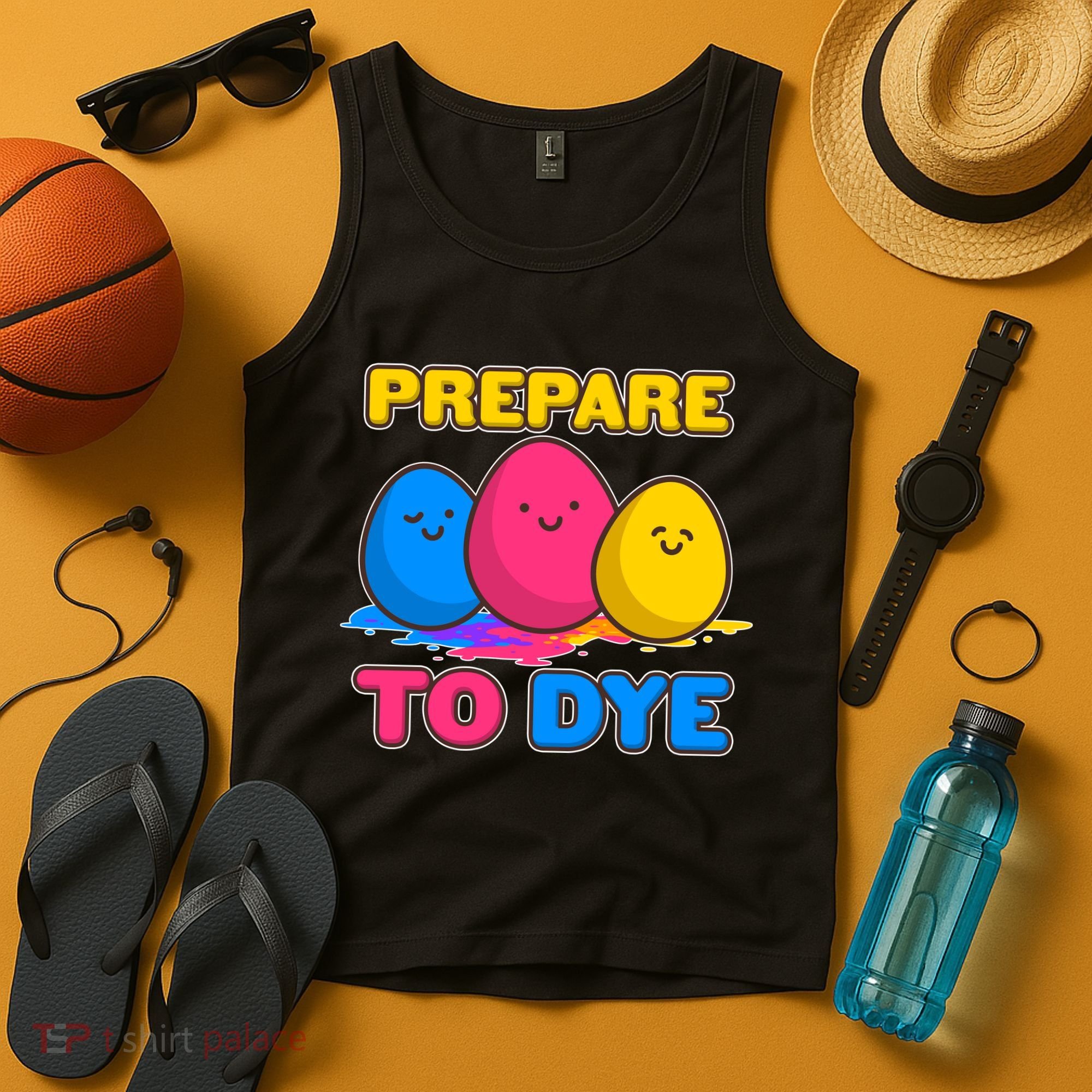 Funny Easter Prepare To Dye Tank Top