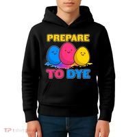 Funny Easter Prepare To Dye Kids Hoodie thumb 4